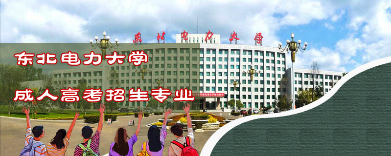 東北電力大學成人高考招生專業(yè)