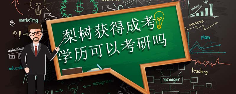 梨樹獲得成考學(xué)歷可以考研嗎